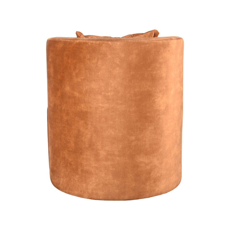 LABEL51 Fauteuil Evy - Oker - Velours - 65 cm Velours