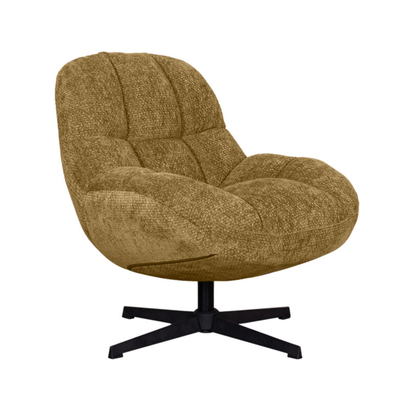 LABEL51 Fauteuil Huxley - Mustard - Elite - One Size Huxley