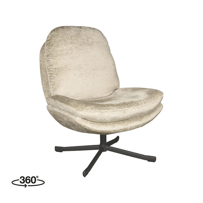 LABEL51 Fauteuil Noel - Beige - Elegance - One Size