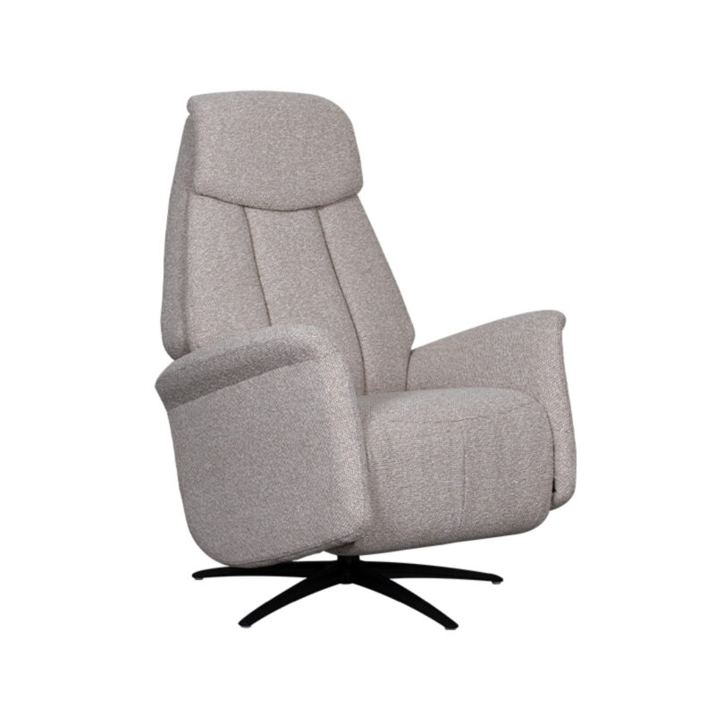 LABEL51 Fauteuil Oslo - Naturel - Royal Boucle - 1-Motorig Royal Boucle