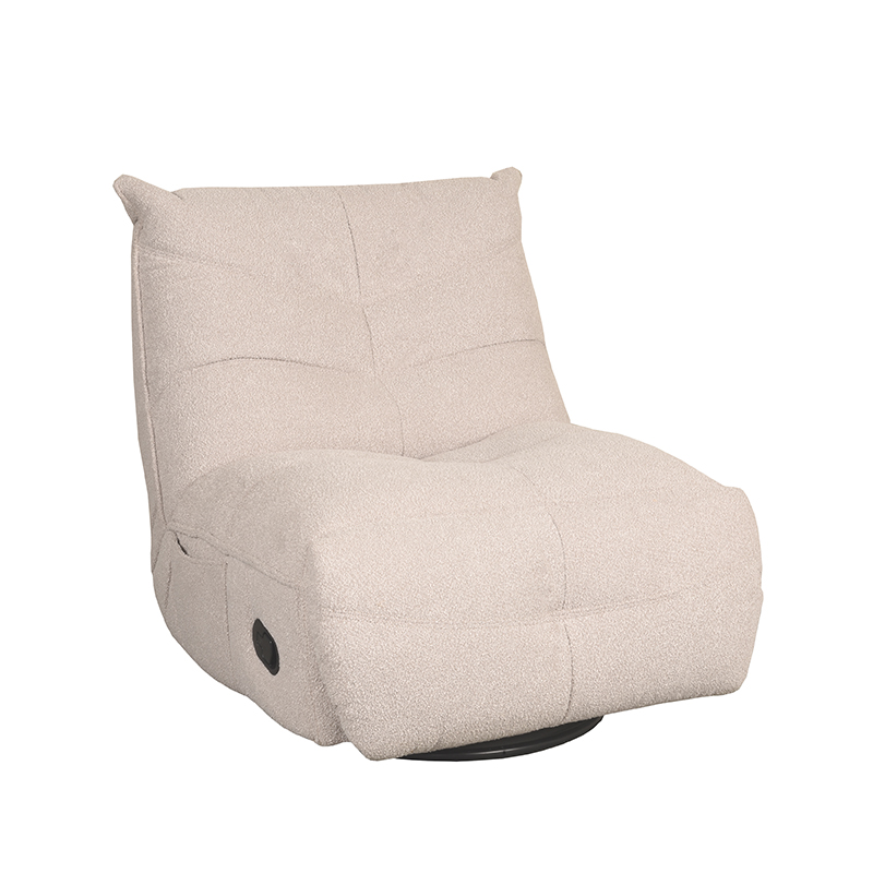 LABEL51 Fauteuil Take It Easy - Naturel - Boucle - One Size Boucle