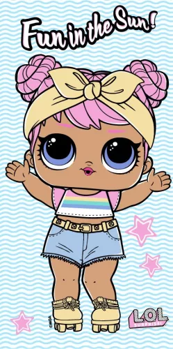 LOL Surprise strandlaken Fun in the Sun 70 x 140 cm