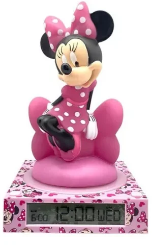 Minnie Mouse digitale wekkerlamp 25 cm
