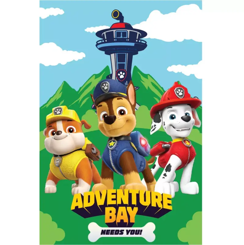 Paw Patrol fleece deken adventure 100 x 150 cm