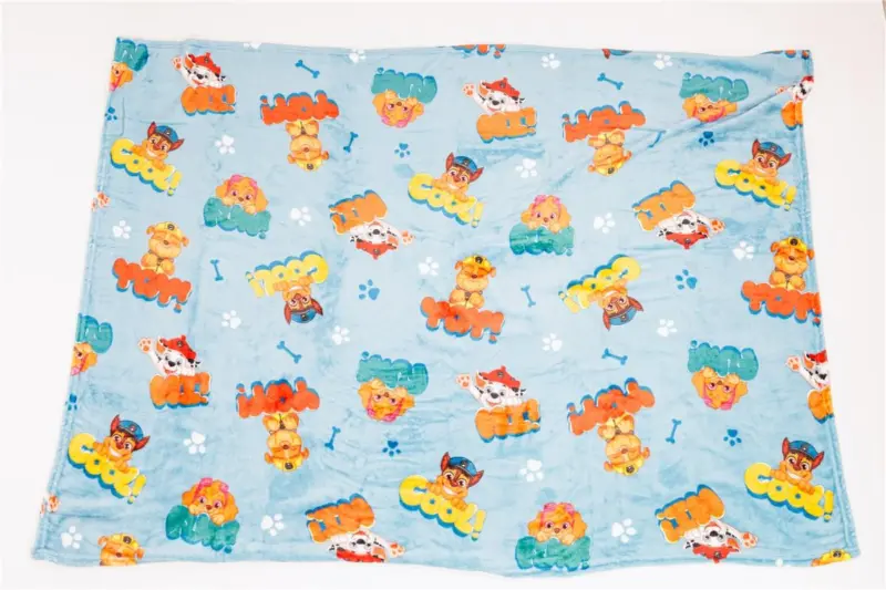 Paw Patrol fleece plaid 110 x 150 cm - polyester