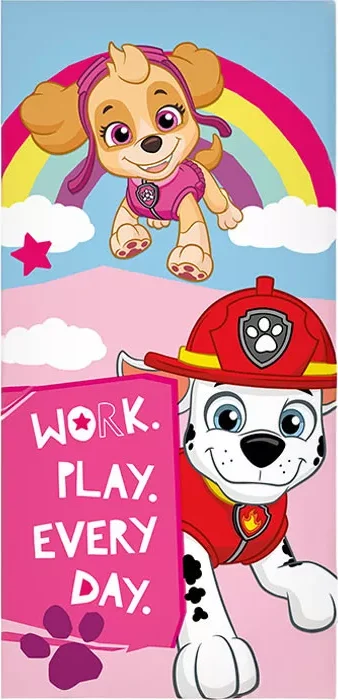 Paw Patrol handdoek Work