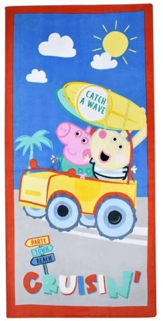 Peppa Pig strandlaken cruising 70 x 140 cm