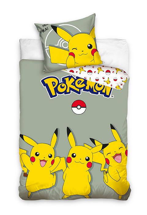 Pikachu Dekbedovertrek - 140 x 200 cm - 70 x 90 cm