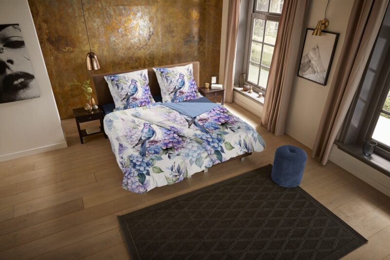 Pure Microfiber dekbedovertrek  "Amira" - Multi