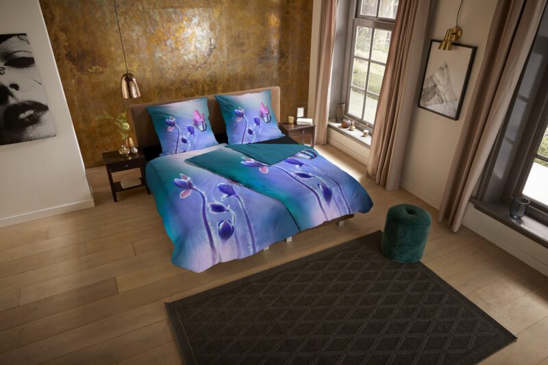 Pure Microfiber dekbedovertrek  "Davine" - Multi