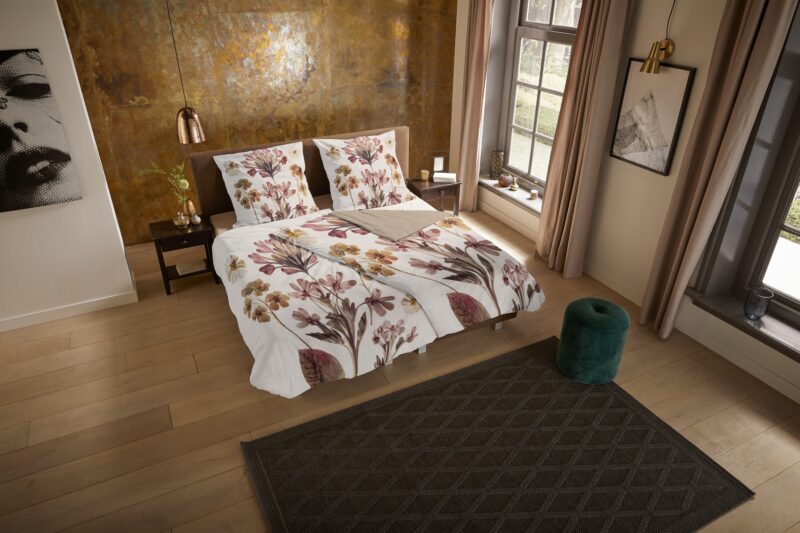 Pure Microfiber dekbedovertrek  "Okuyasu" - Zand