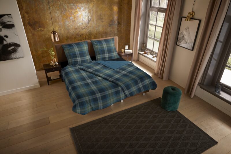 Pure Microfiber dekbedovertrek  "Jan" - Multi