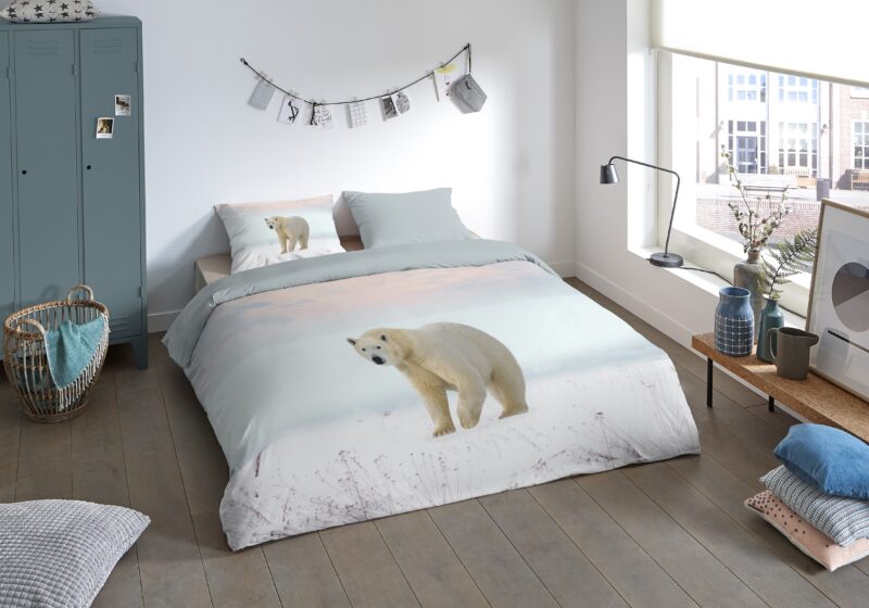 Pure Microfiber dekbedovertrek  "Bjorn" - Multi