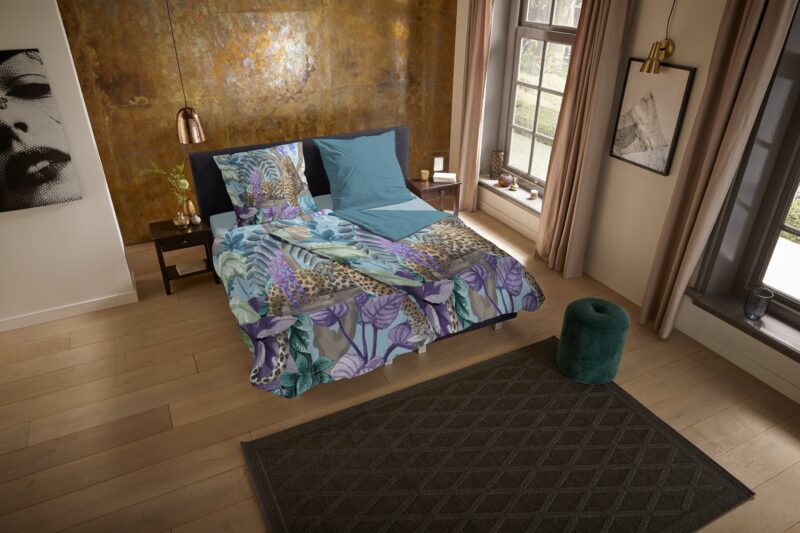 Pure Microfiber dekbedovertrek  "Nani" - Multi
