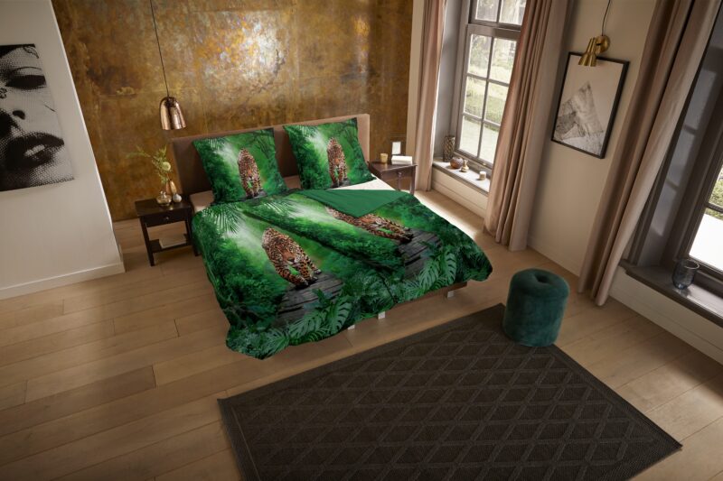 Pure Microfiber dekbedovertrek  "Amazone" - Multi