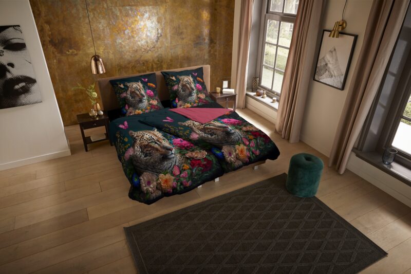 Pure Microfiber dekbedovertrek  "Borra" - Multi