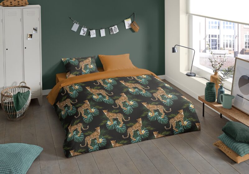 Pure Microfiber dekbedovertrek  "Jordan" - Multi