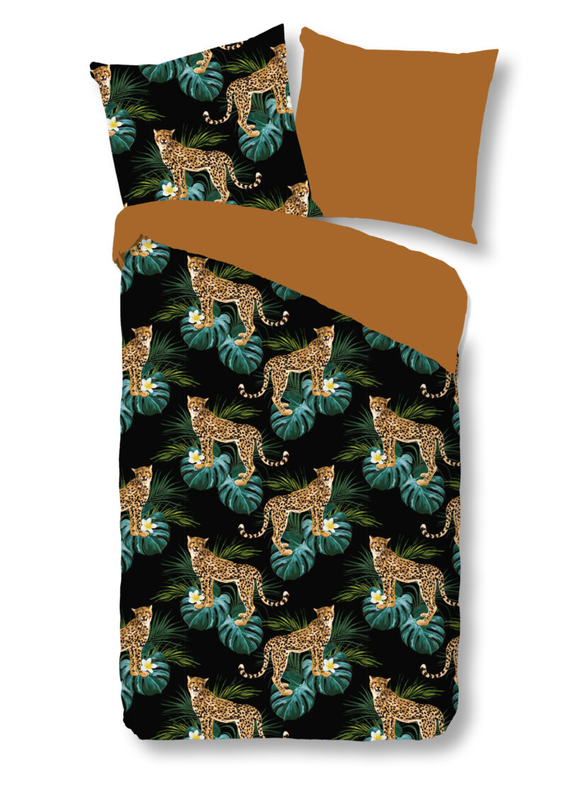 Pure Dekbedovertrek "luipaarden" - Multi - (135x200 cm) - Microfiber