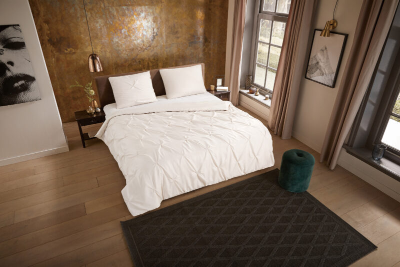 Pure Microfiber dekbedovertrek  "Elegance" - Zand