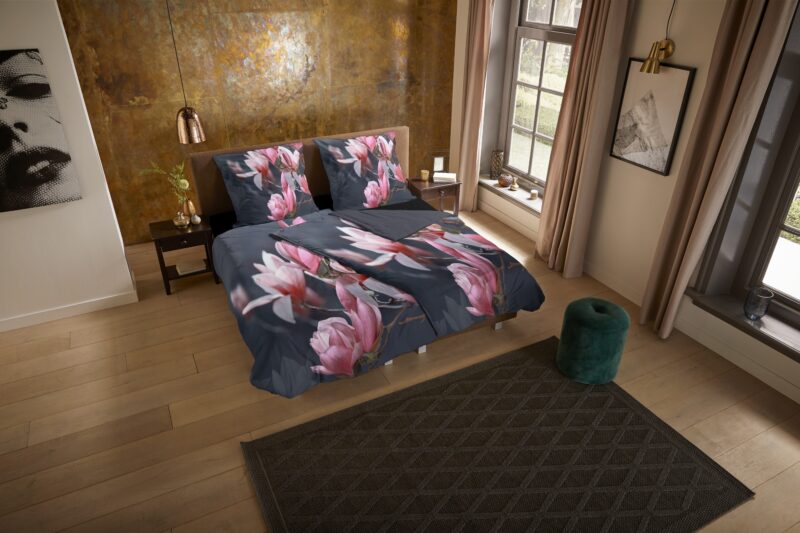 Pure Microfiber dekbedovertrek  "Macy" - Antraciet