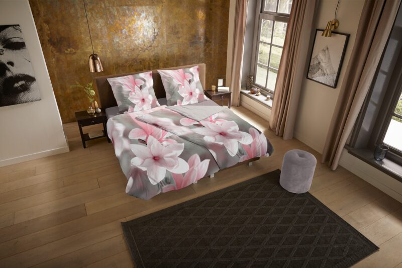 Pure Microfiber dekbedovertrek  "Magna" - Roze