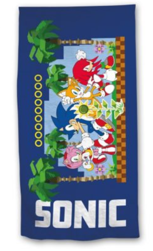 Sonic strandlaken  team 70 x 140 cm Polyester