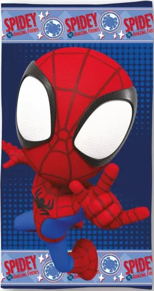 Spiderman Spidey Action strandlaken 70 x 140 cm - polyester