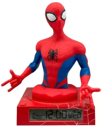 Spiderman digitale wekkerlamp 25 cm