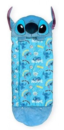 Stitch slaapzak blauw 50 x 130 cm - polyester