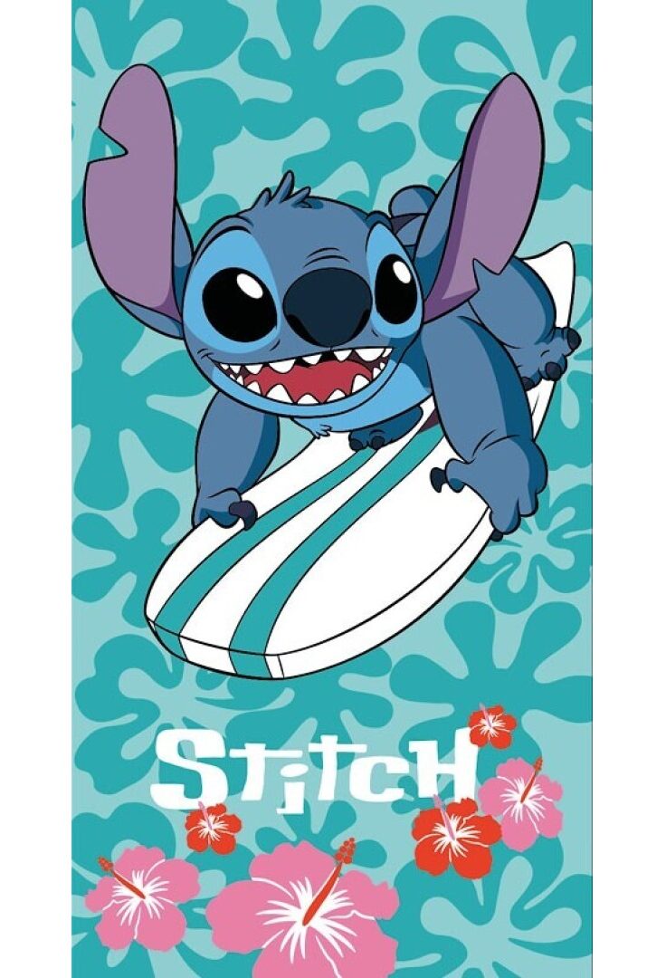 Stitch Surfboard strandlaken 70 x 140 cm polyester pre order