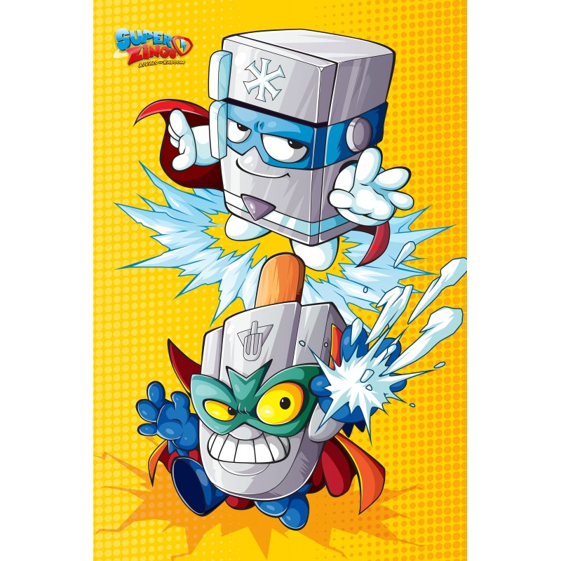 Super Zings Fleece plaid 130 x 170 cm