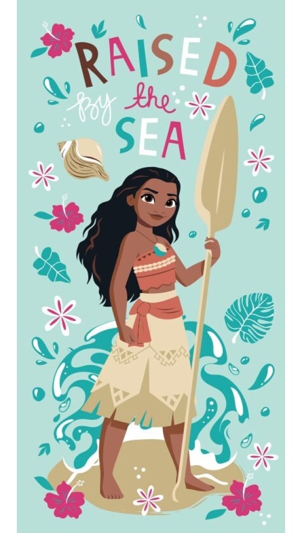 Vaiana Raised By The Sea strandlaken 70 x 140 cm polyester - pre order