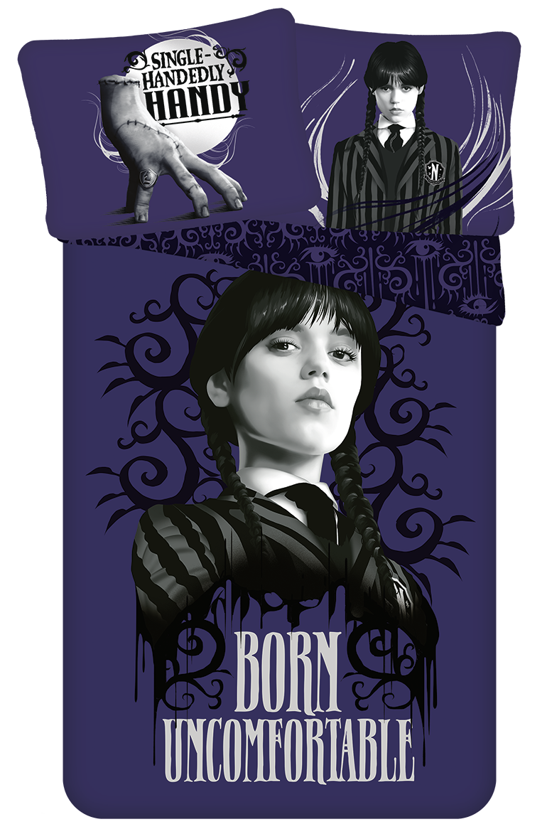 Wednesday Dekbedovertrek born 140 x 200 cm (70 x 90 cm)