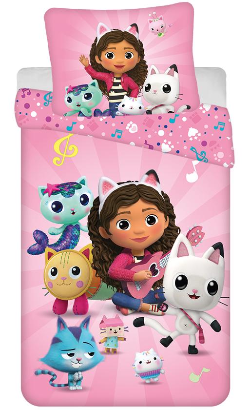 Gabby's Poppenhuis Dekbedovertrek Dollls - 140 x 200 cm - Katoen - 70 x 90 cm