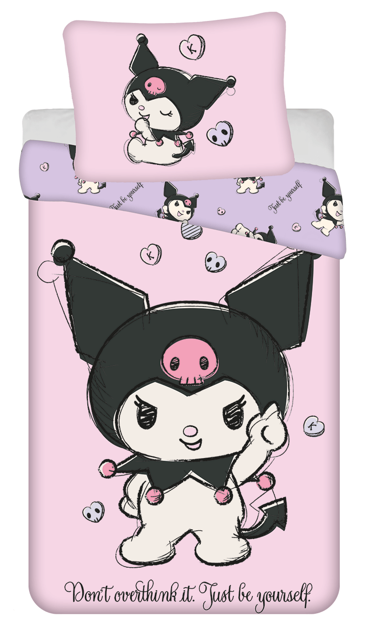 Kuromi Dekbedovertrek 140 X 200 cm - 70x90 cm - katoen pre order