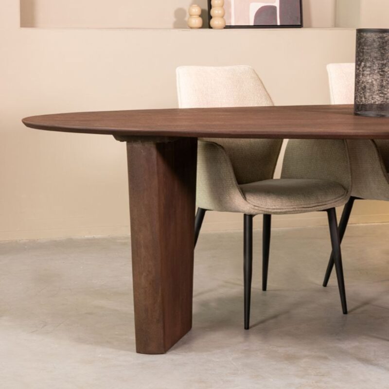 LABEL51 Eetkamertafel I_Wow - Nature Smooth - Mangohout - 240 cm