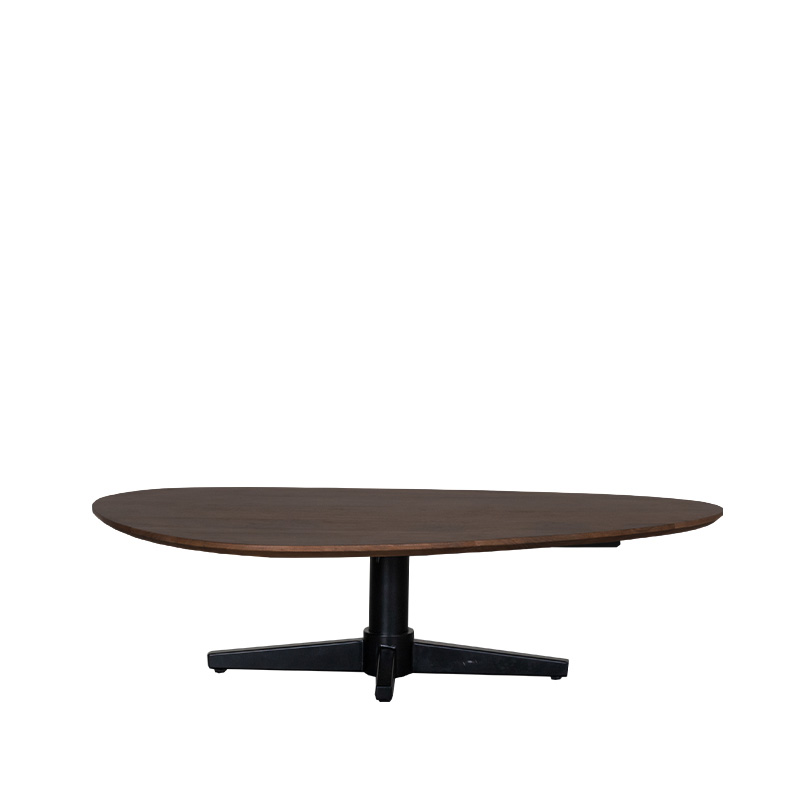 LABEL51 Eetkamertafel Rosie - Espresso - Mangohout - 140 cm Rosie