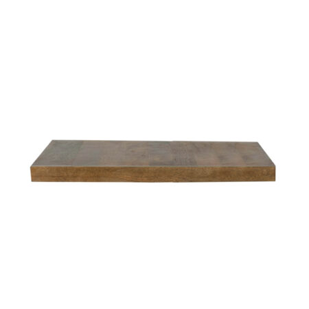 LABEL51 Eetkamertafel Tafelblad Straight Edge - Nature - Mangohout - 120 cm Straight