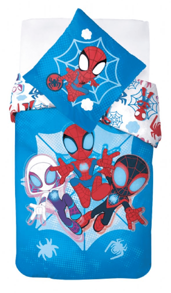 Spidey Dekbedovertrek 140 x 200 cm - 60x70cm