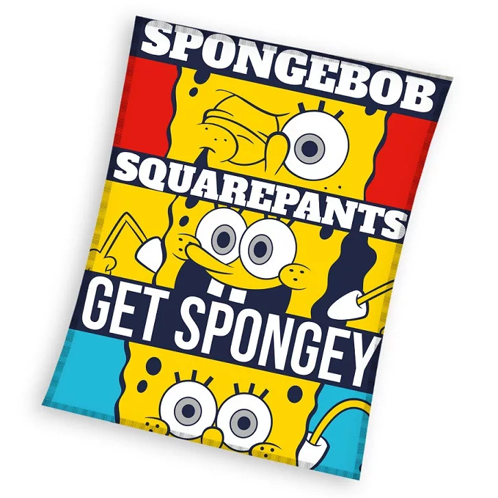 Spongebob Fleece deken 130 x 170 cm