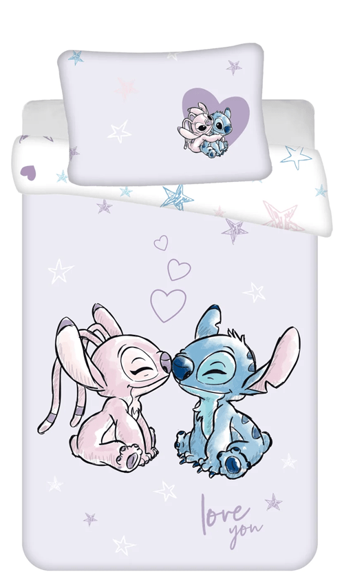 Stitch Peuterdekbedovertrek - 100 x 135 cm - Katoen