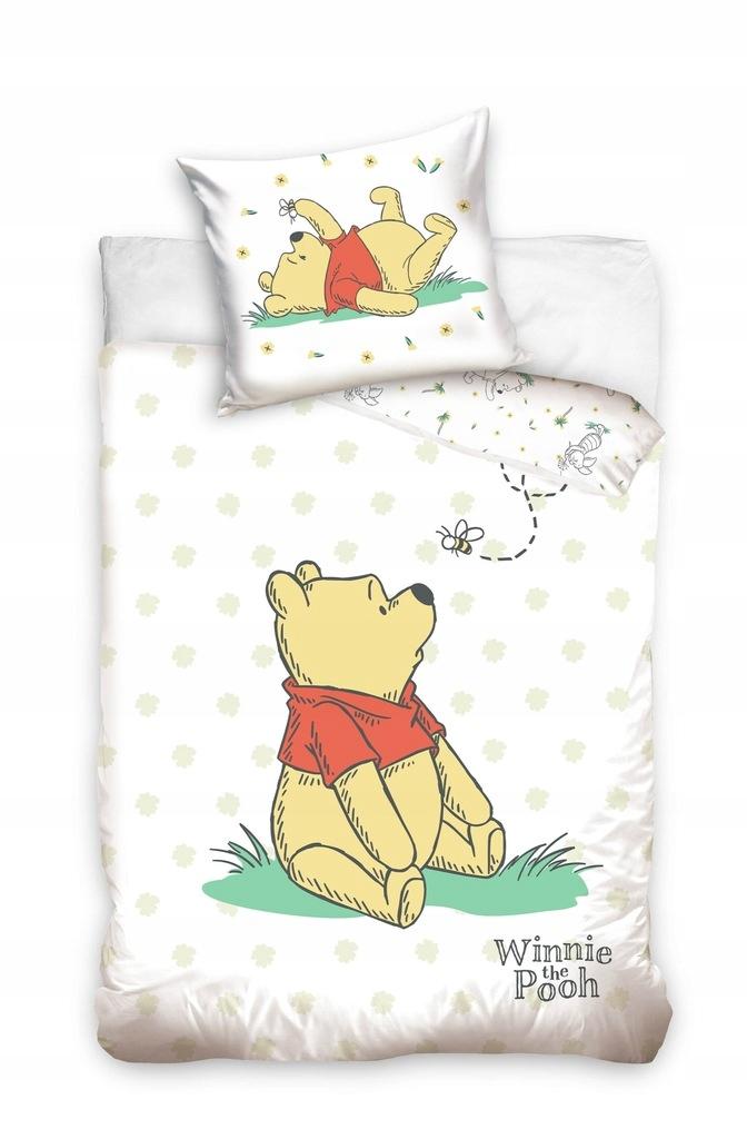 Winnie the Pooh Dekbedovertrek - 140 x 200 cm - Katoen - 70 x 90 cm