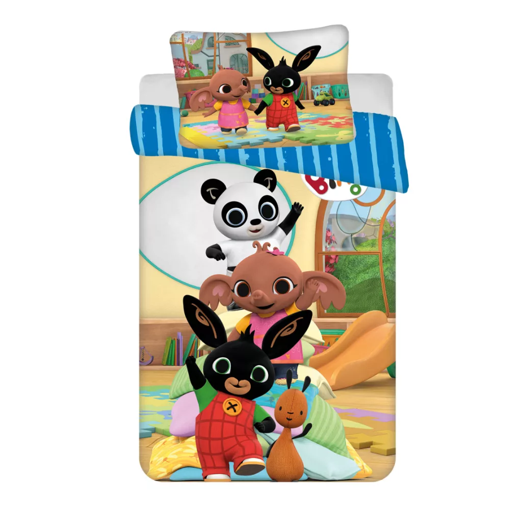 Bing en Sula peuterdekbedovertrek - 100 x 135 cm - Katoen