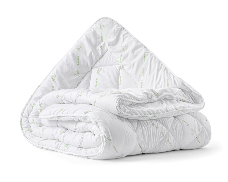 Bali Bamboe Touch Dekbed Wit 200 x 200