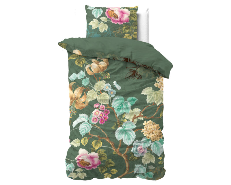 Chanda Olijf groen 140 x 200/220 Dreamhouse