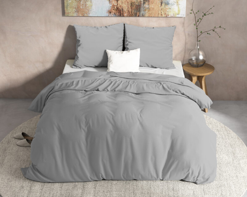 DH Flanel Mendez Grijs 240 x 200/220