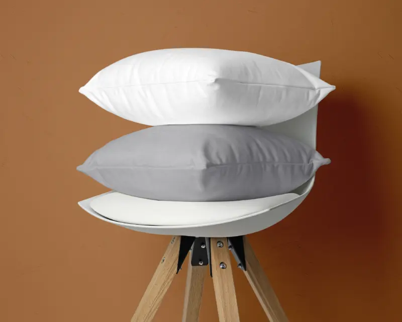 Flanel 2 in 1 Kussenslopen Grijs Dreamhouse