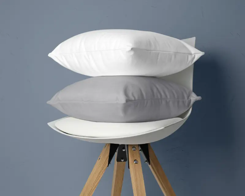 Flanel 2 in 1 Kussenslopen Wit Dreamhouse