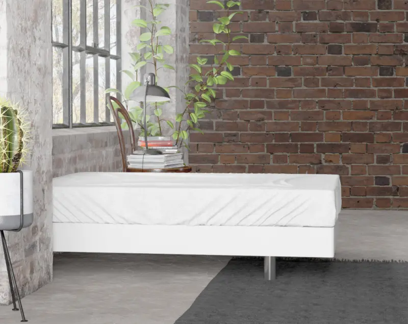 Flanel Premium Hoeslaken Wit 90 x 200/210