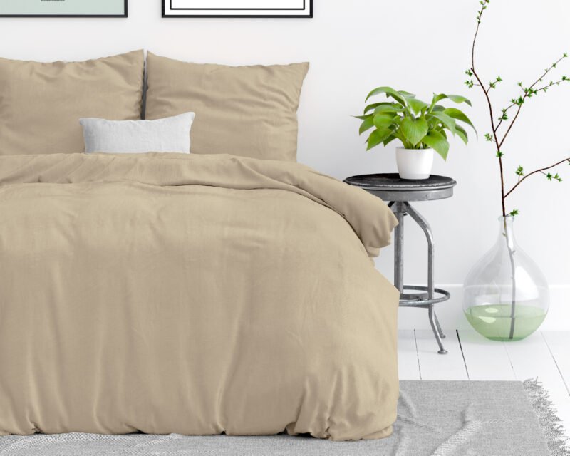 Stone washed Zand 140 x 200/220